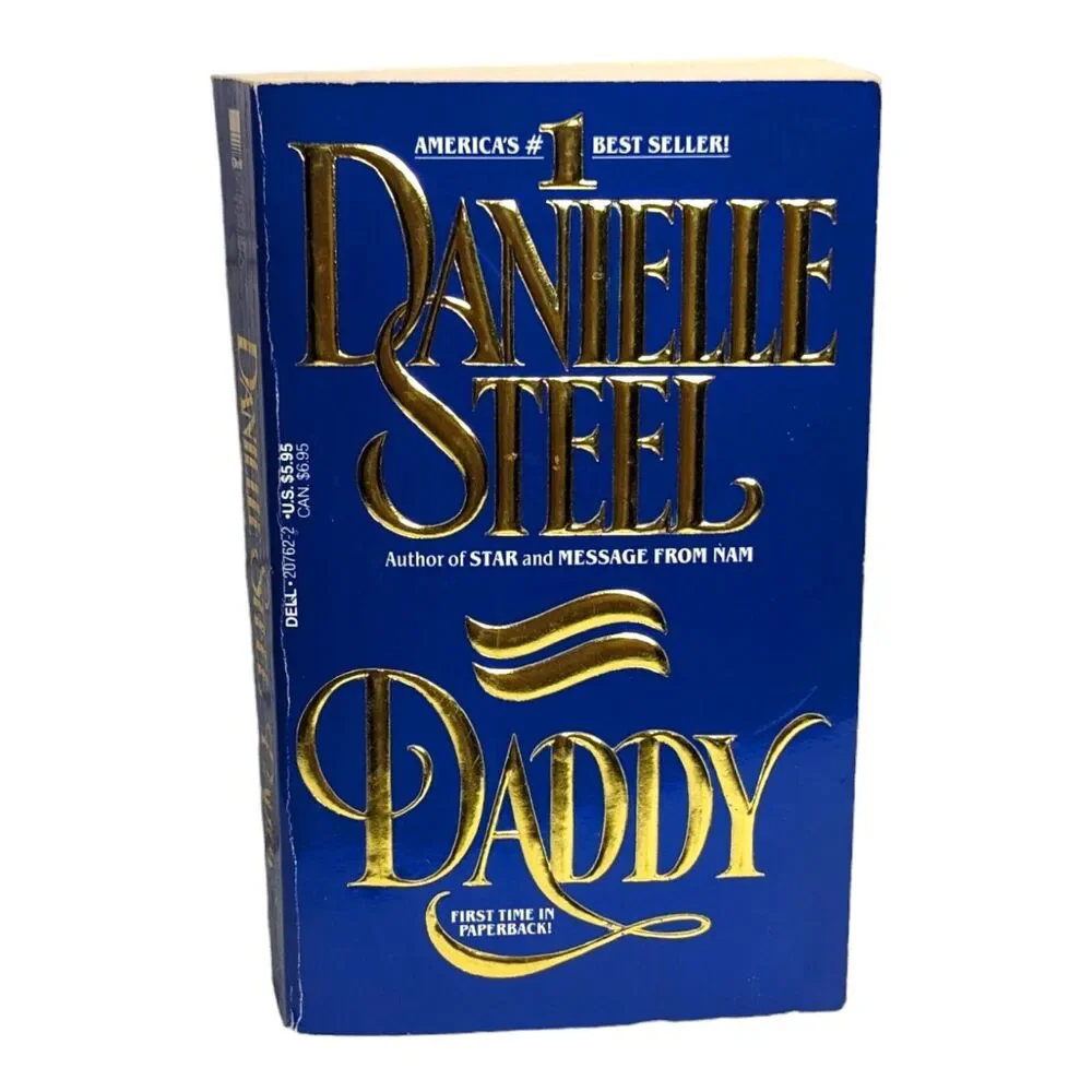 Daddy‎ By Danielle Steel Vintage 1989 Paperback Book First Paperback Print EUC